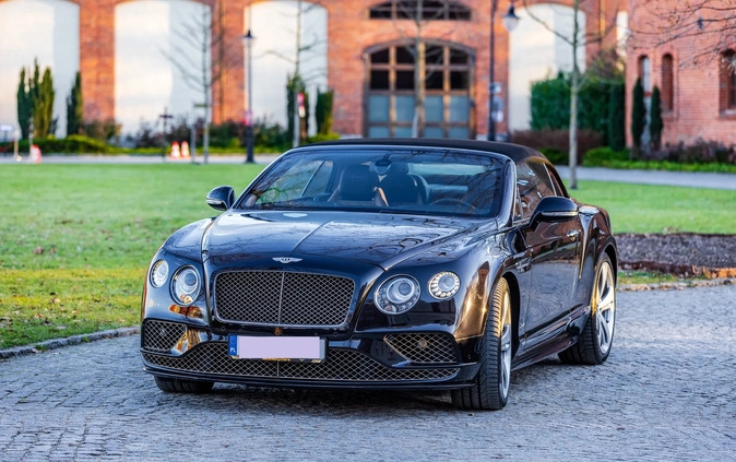 Bentley Continental GT cena 495000 przebieg: 32000, rok produkcji 2016 z Wrocław małe 154